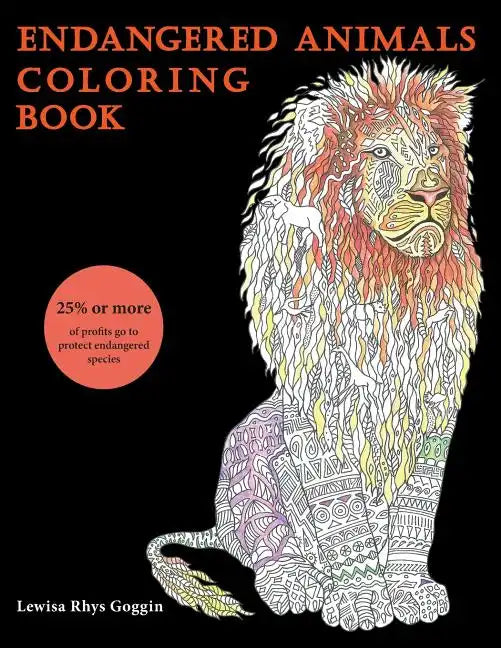 Endangered Animals Coloring Book - Paperback