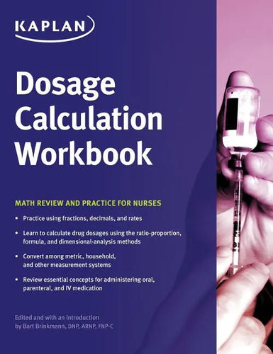 Dosage Calculation Workbook - Paperback