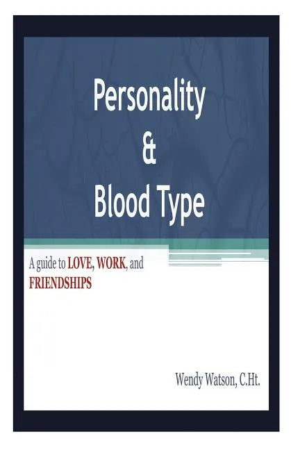 Personality & Blood Type - Paperback