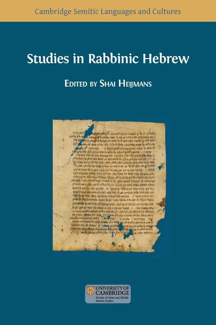 Studies in Rabbinic Hebrew - Paperback