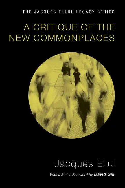 A Critique of the New Commonplaces - Paperback