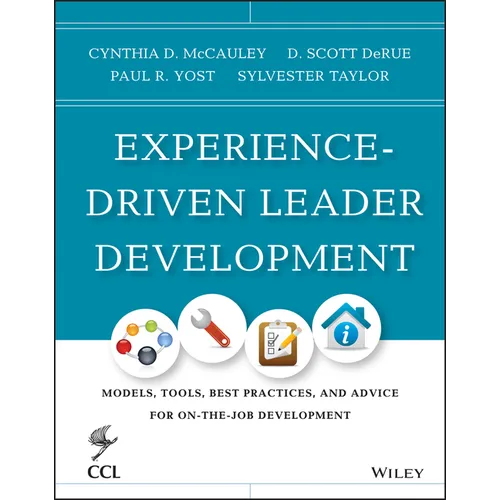 Experience-Driven Leader Development - Hardcover