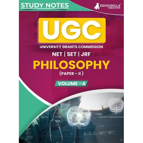 UGC NET Paper II Philosophy (Vol 4) Topic-wise Notes (English Edition) A Complete Preparation Study Notes with Solved MCQs - Paperback