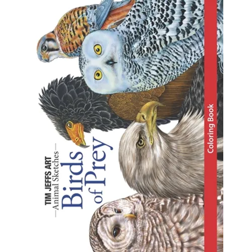 Birds of Prey Coloring Book