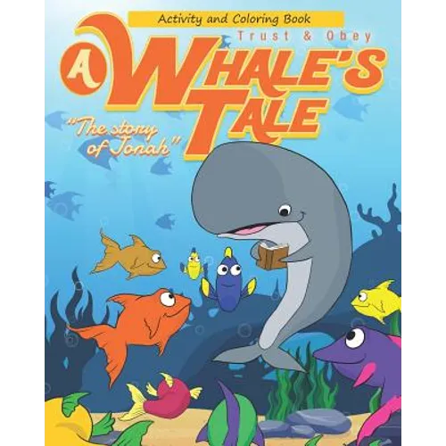 A Whale's Tale Activity Book: The Story of Jonah - Paperback