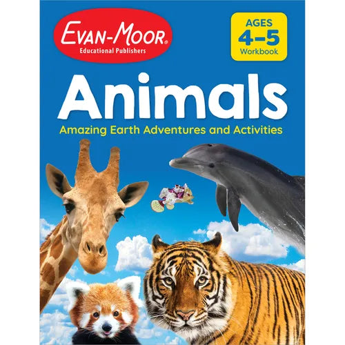 Animals: Amazing Earth Adventures and Activities, Ages 4-5 - Paperback