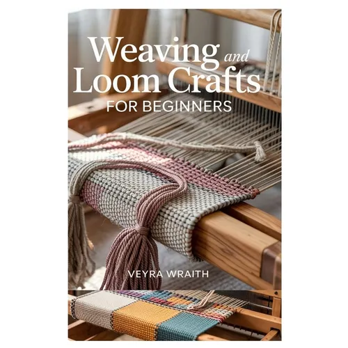 Weaving and Loom Crafts for Beginners: A Complete Step-By-Step Guide to Weaving Techniques, Tools, and Patterns for New Weavers at Home - Paperback