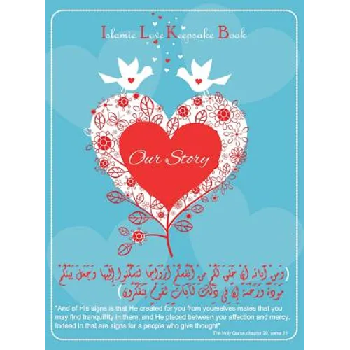 Islamic love keepsake book (Our story) - Hardcover