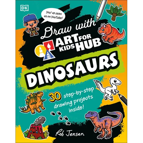 Draw with Art for Kids Hub Dinosaurs