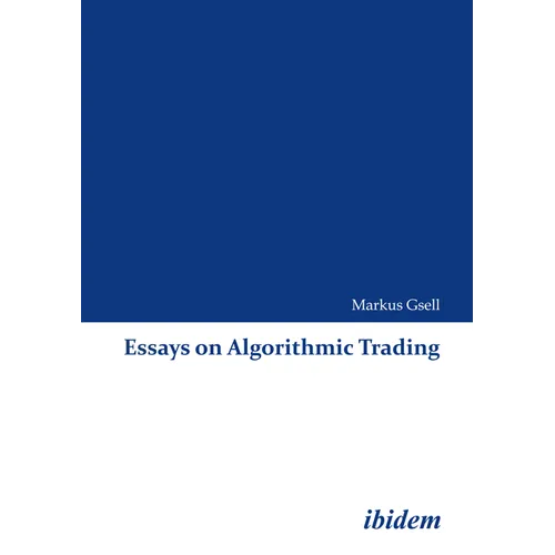 Essays on Algorithmic Trading - Paperback