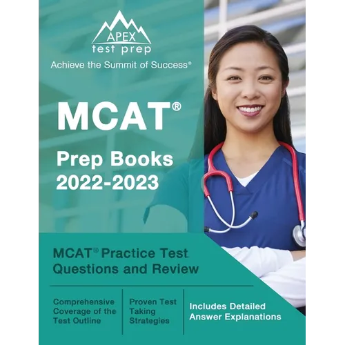 MCAT Prep Books 2022-2023: MCAT Practice Test Questions and Review [Includes Detailed Answer Explanations] - Paperback