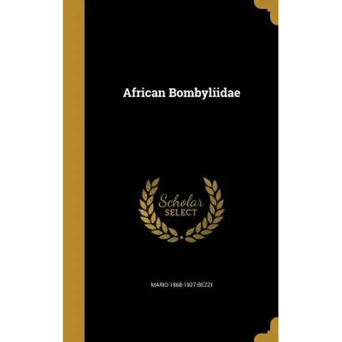 African Bombyliidae - Hardcover