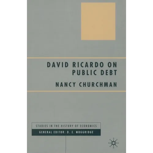 David Ricardo on Public Debt - Paperback