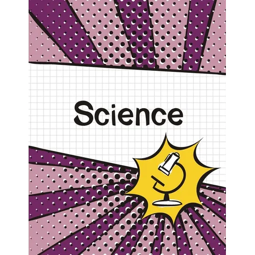 Science Graph Paper Notebook: (Large, 8.5