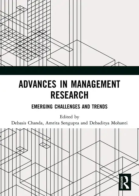Advances in Management Research: Emerging Challenges and Trends - Paperback
