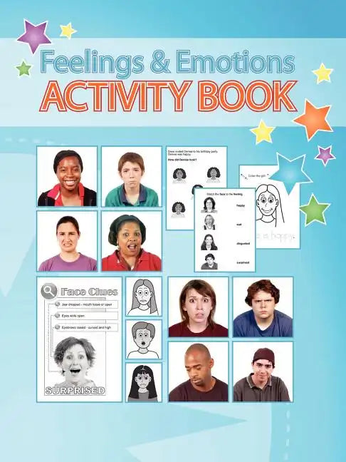 Feelings & Emotions Activity Book - Paperback