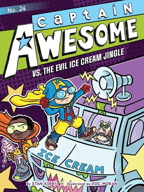 Captain Awesome vs. the Evil Ice Cream Jingle - Paperback