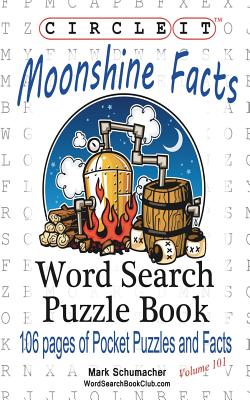 Circle It, Moonshine Facts, Word Search, Puzzle Book - Paperback