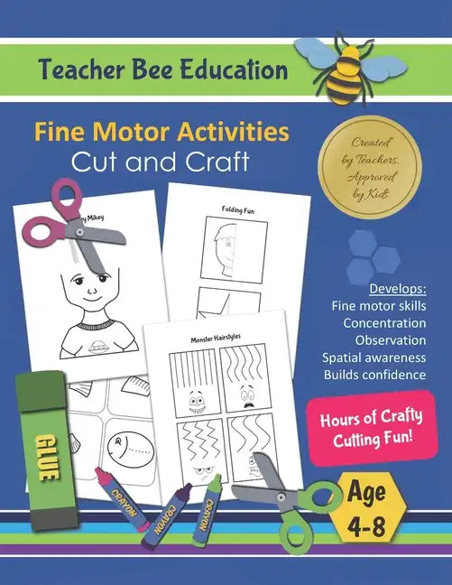 Cut and Craft: Fine Motor Activities - Hours of Crafty Cutting Fun - Paperback