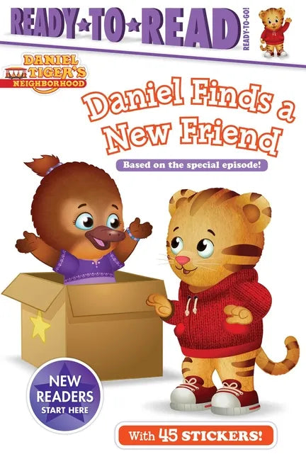 Daniel Finds a New Friend: Ready-To-Read Ready-To-Go! - Paperback