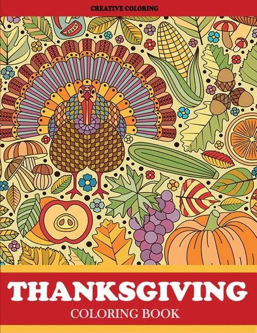 Thanksgiving Coloring Book - Paperback