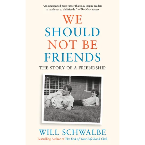 We Should Not Be Friends: The Story of a Friendship - Paperback