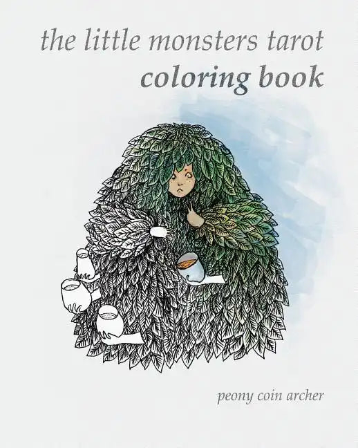 The Little Monsters Tarot Coloring Book - Paperback