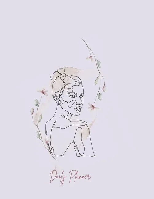 Daily Planner: 2021 undated feminine daily planner - Paperback