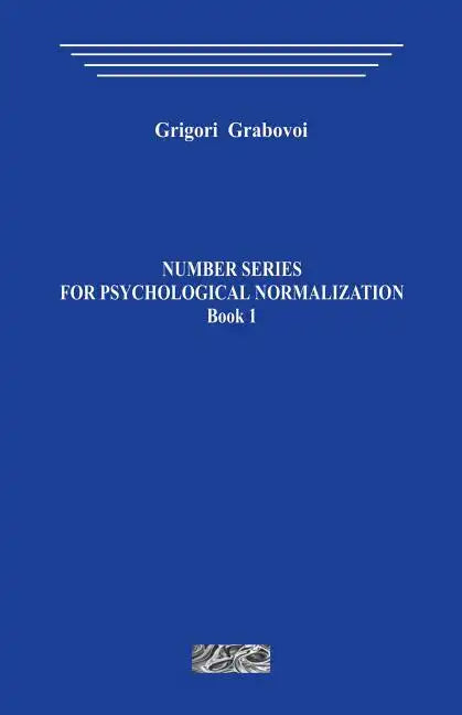 Number Series for Psychological Normalization. Book1 - Paperback