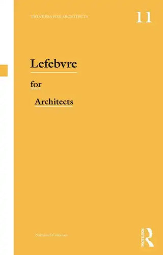 Lefebvre for Architects - Paperback