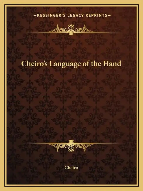 Cheiro's Language of the Hand - Paperback