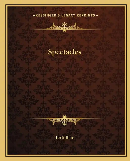Spectacles - Paperback
