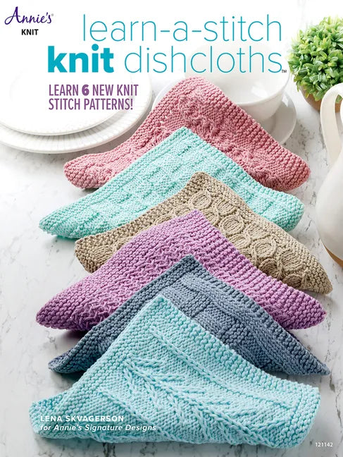 Learn-A-Stitch Knit Dishcloths - Paperback