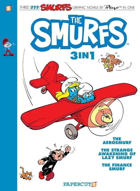 The Smurfs 3-In-1 #6: Collecting the Aerosmurf, the Strange Awakening of Lazy Smurf, and the Finance Smurf - Paperback