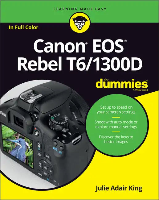 Canon EOS Rebel T6/1300d for Dummies - Paperback