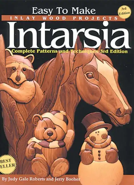 Easy to Make Inlay Wood Projects--Intarsia: A Complete Manual with Patterns - Paperback