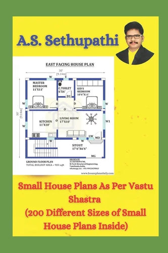 Small House Plans As Per Vastu Shastra: (200 Different Sizes of Small House Plans Inside) - Paperback