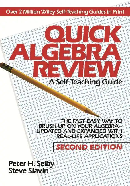 Quick Algebra Review - Paperback