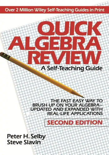 Quick Algebra Review - Paperback