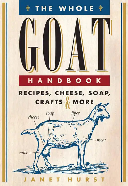 The Whole Goat Handbook: Recipes, Cheese, Soap, Crafts & More - Paperback