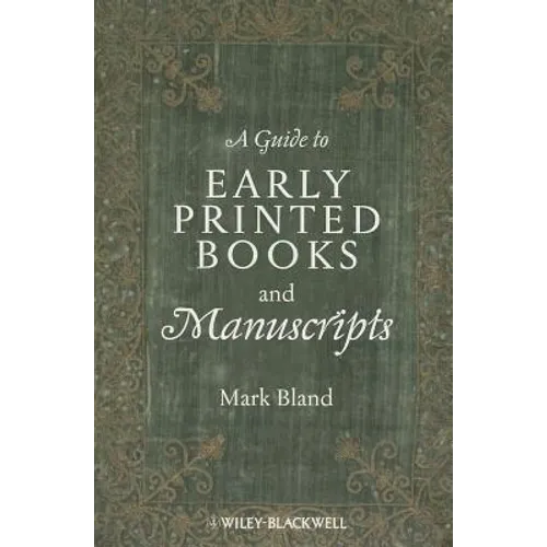 A Guide to Early Printed Books and Manuscripts - Paperback