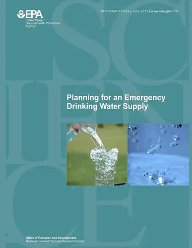 Planning for an Emergency Drinking Water Supply - Paperback