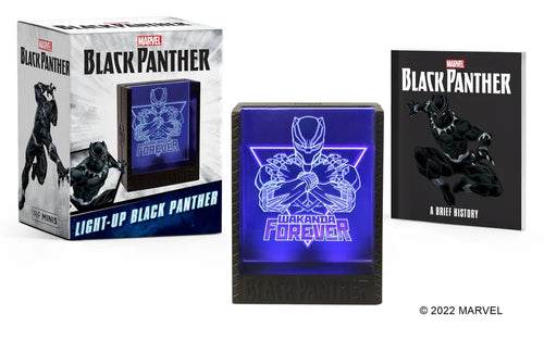 Marvel: Light-Up Black Panther - Paperback