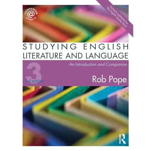 Studying English Literature and Language: An Introduction and Companion - Paperback