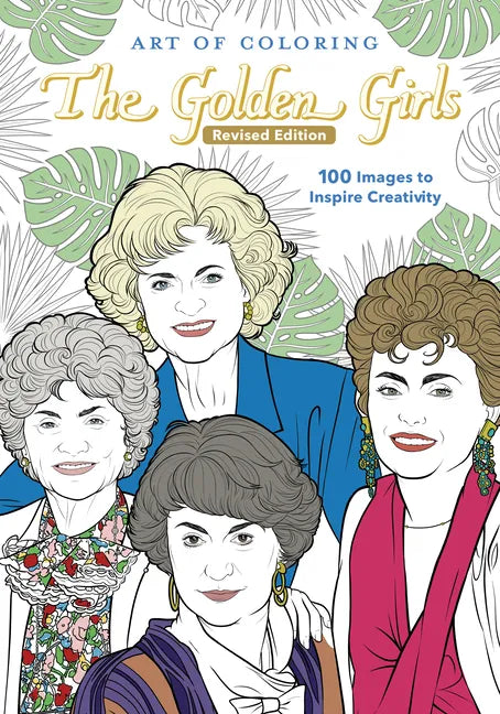 Art of Coloring: Golden Girls - Paperback
