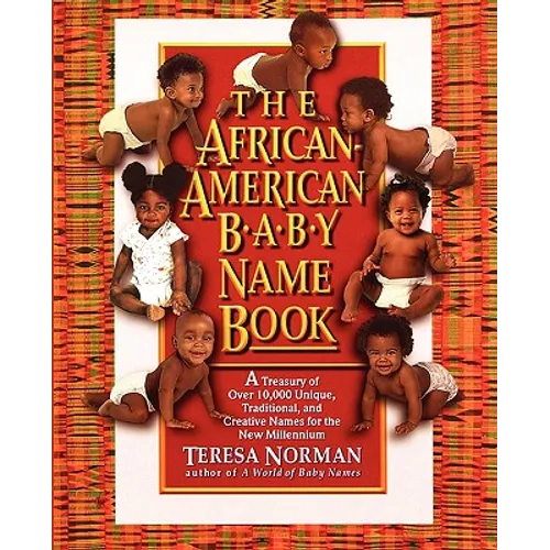 The African-American Baby Name Book: A Treasury of Over 10,000 Unique, Traditional, and Creative Names for the New Millennium - Paperback