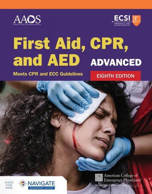 Advanced First Aid, Cpr, and AED - Paperback