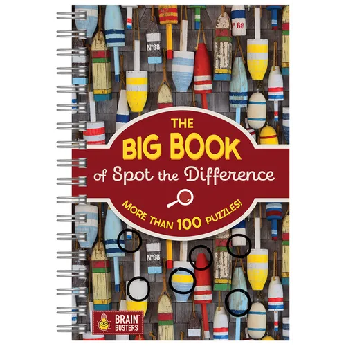 The Big Book of Spot the Difference - Spiral