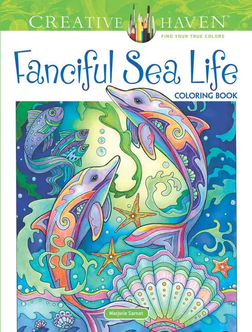 Creative Haven Fanciful Sea Life Coloring Book - Paperback