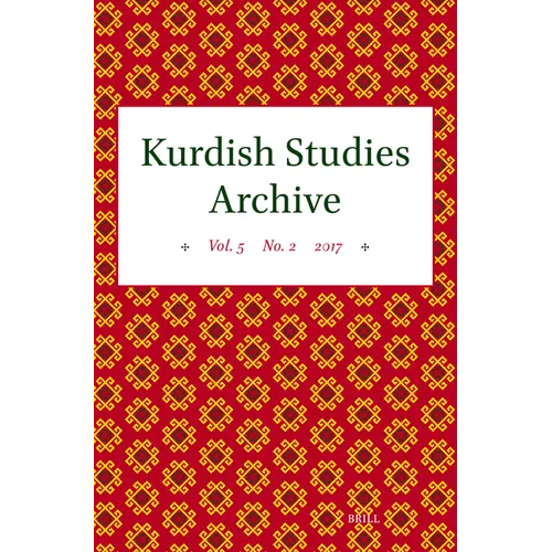 Kurdish Studies Archive: Vol. 5 No. 2 2017 - Paperback